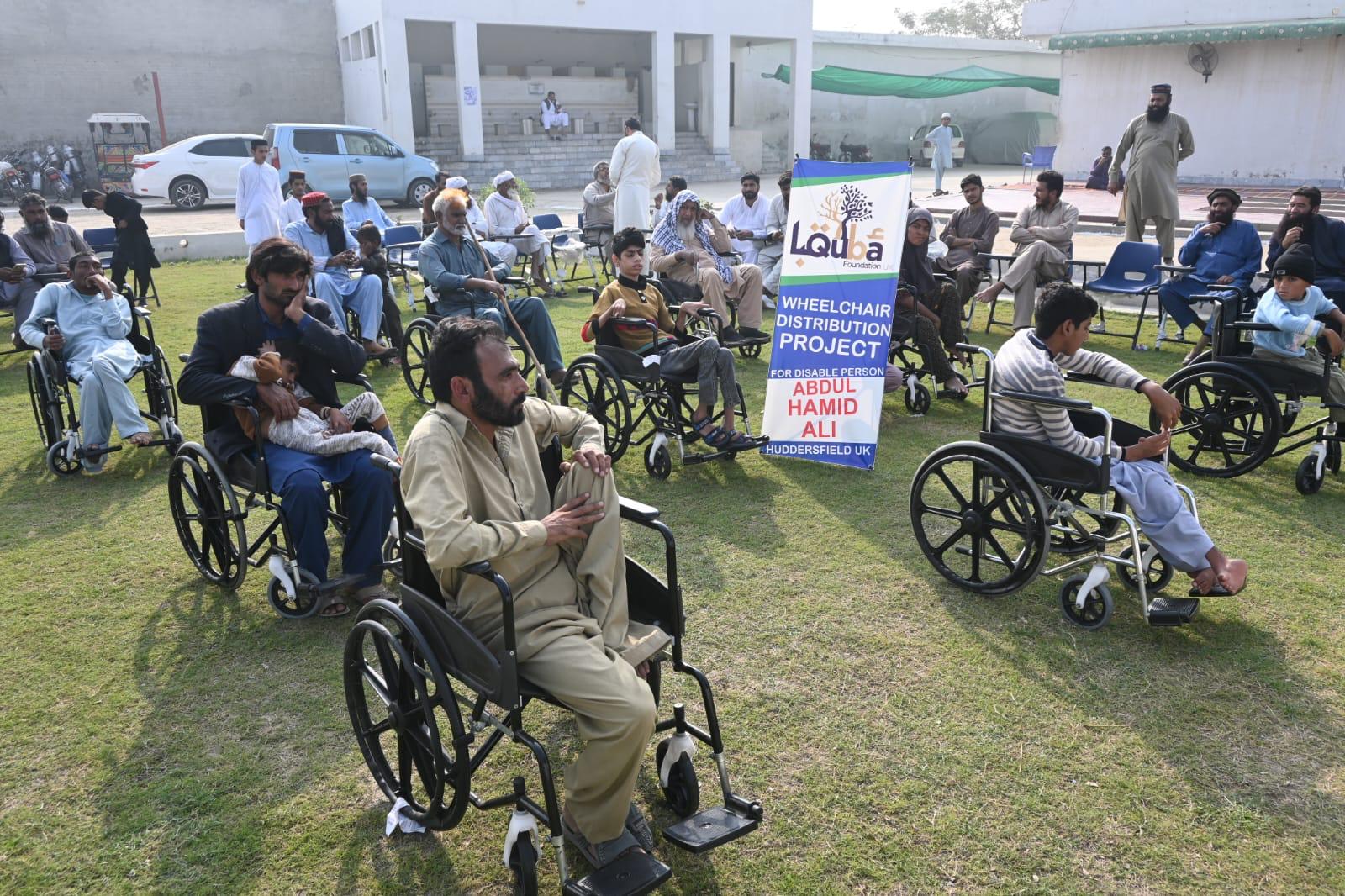 A glimpse of our recent wheelchair distribution programme, where we successfully distributed 50 wheelchairs to people in need.
